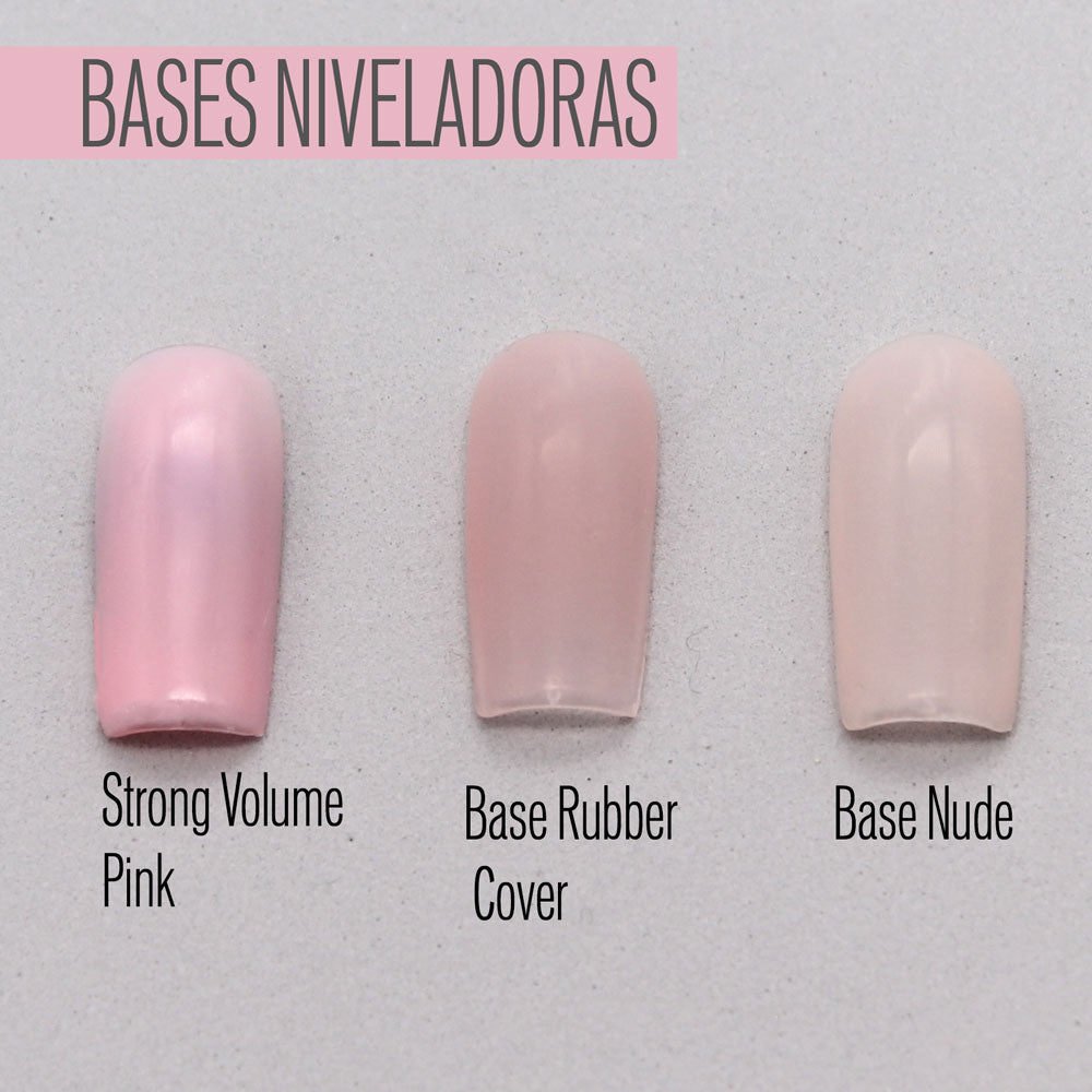Bases rubber niveladoras nailistas