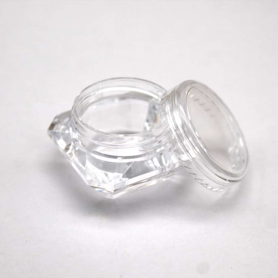 frasco metacrilato diamante