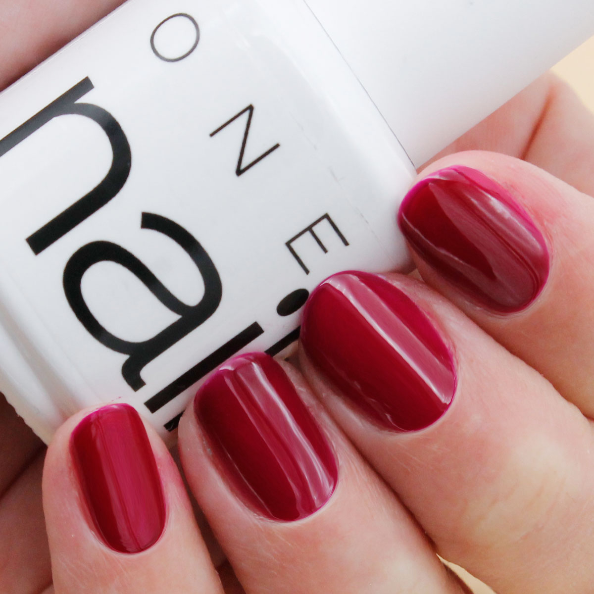 esmalte permanente one step un solo paso borgoña