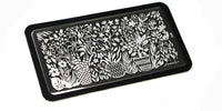 Placa de estampación Curali 002 Botanical