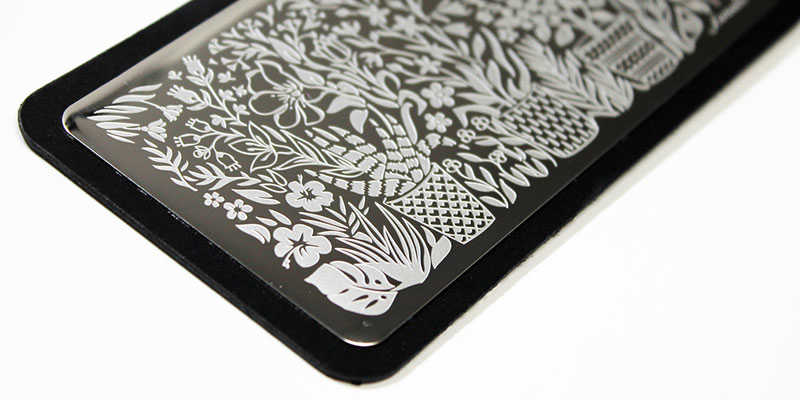 Curali 002 Plaque d’estampage / botanique