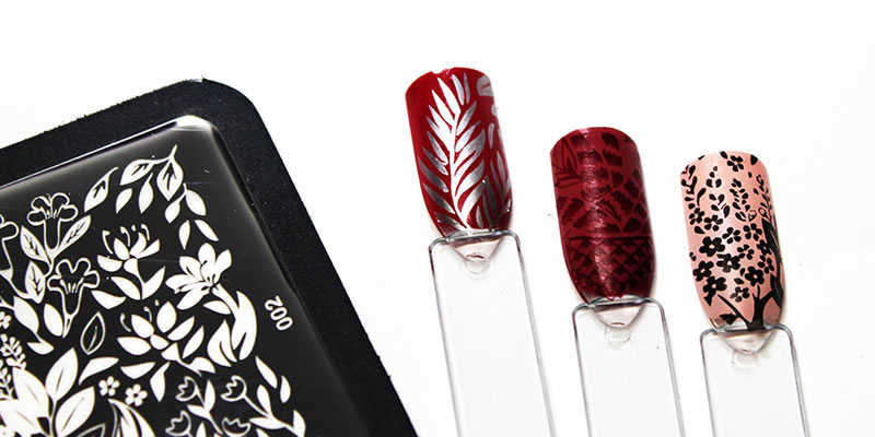 Curali 002 Plaque d’estampage / botanique