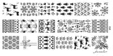 Placa estampación Cural nail stamping Winter Trendy