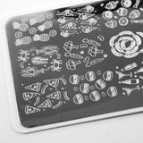 placa de estampación uñas stamping nail art