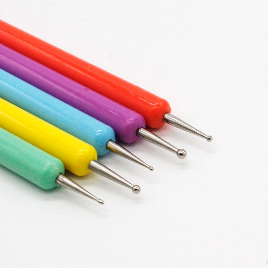 punzones dotting tool para nail art y decoración de uñas