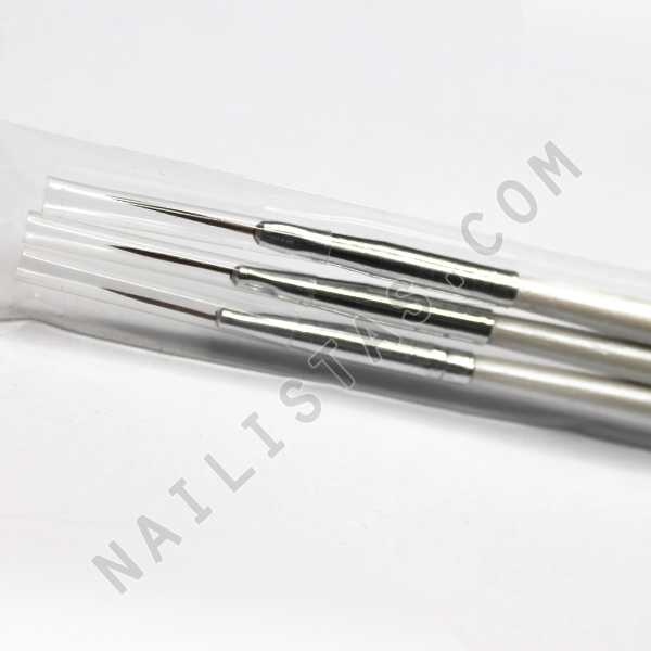 Set 3 pinceles pelo extralargo