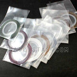 Pack 10 cinta fina para nail art-880