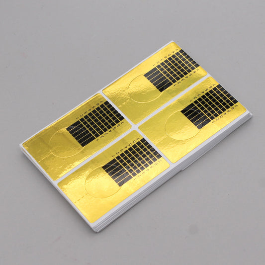 molde cuadrado de uñas 100 unidades