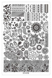 comprar placas de estampación acrílicas para stamping nail art