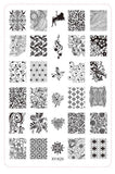 comprar placas de estampación acrílicas para stamping nail art