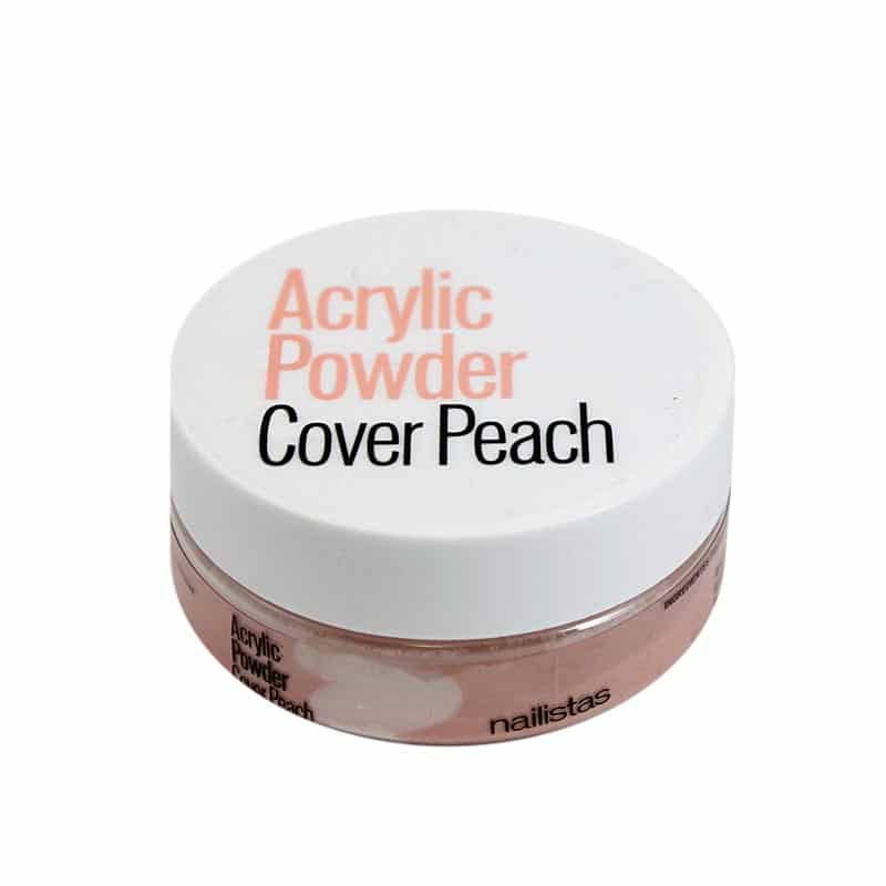 polvo acrílico color melocotón