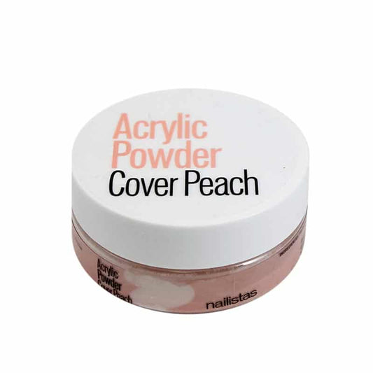 polvo acrílico color melocotón