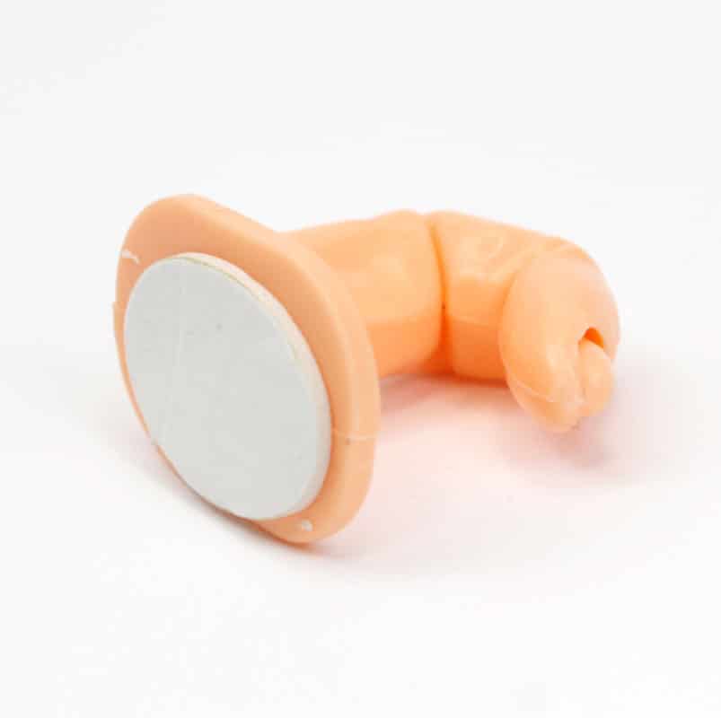 dedo de prácticas para uñas esculpidas