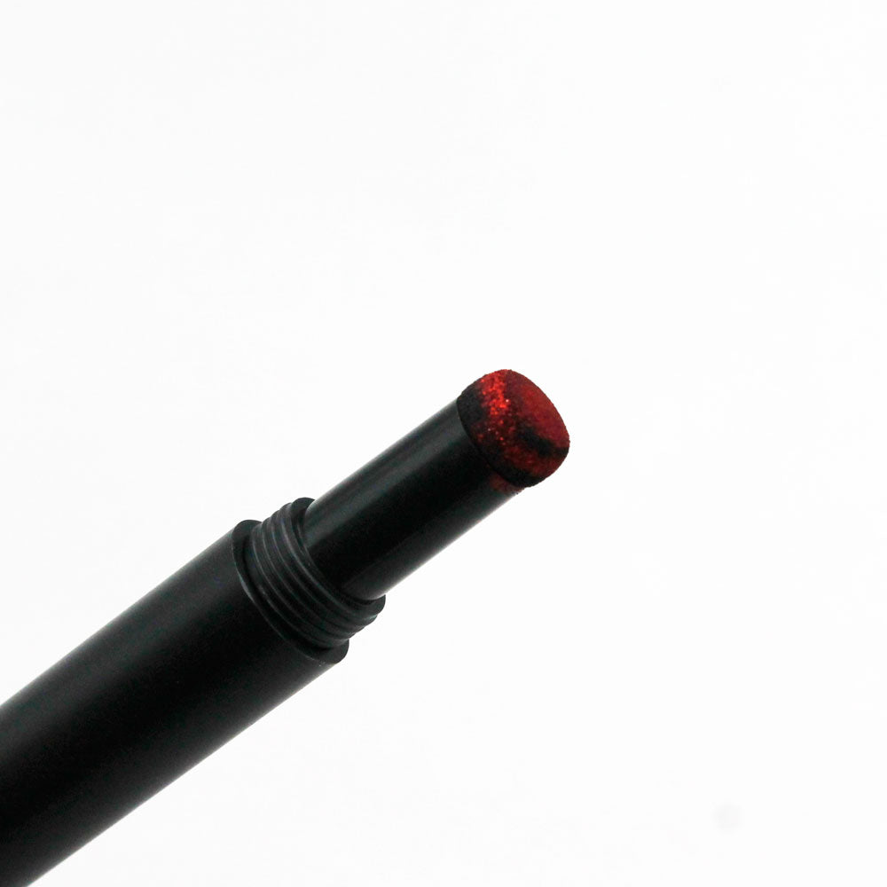 polvo efecto espejo rojo