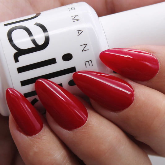 esmalte permanente Valeria de nailistas color rojo