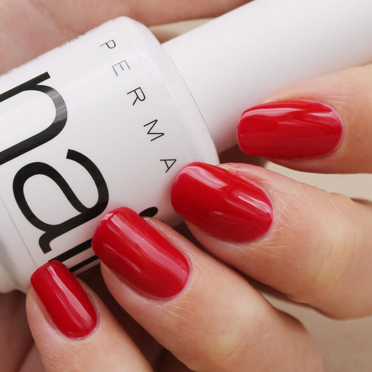esmalte permanente vegano cruelty free rojo