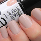 esmalte semipermanente color café claro