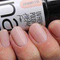 esmalte semipermanente manicura francesa color nude porcelana