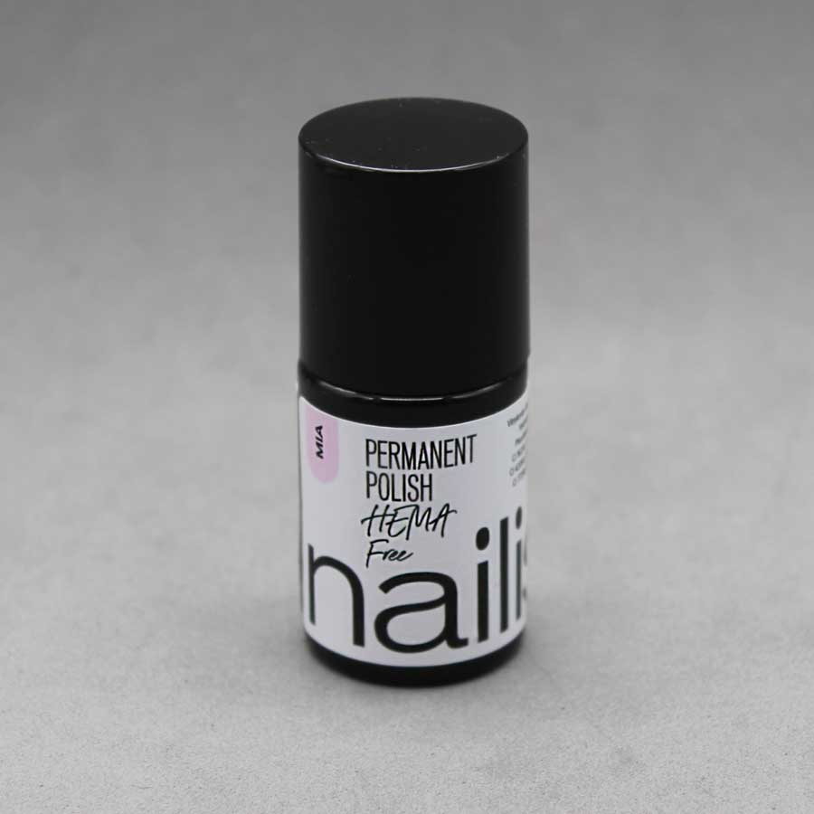 frasco de esmalte semipermanente HEMA Free color rosa pastel