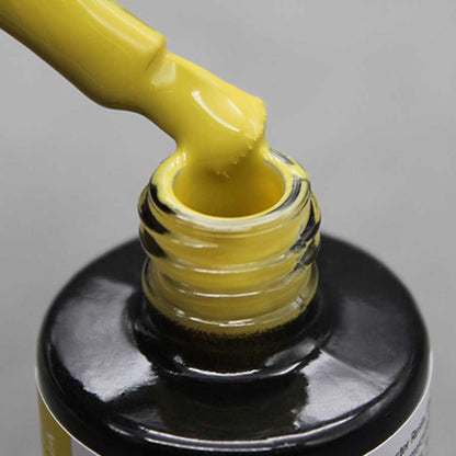 esmalte semipermanente amarillo lima Azelaia Nailistas