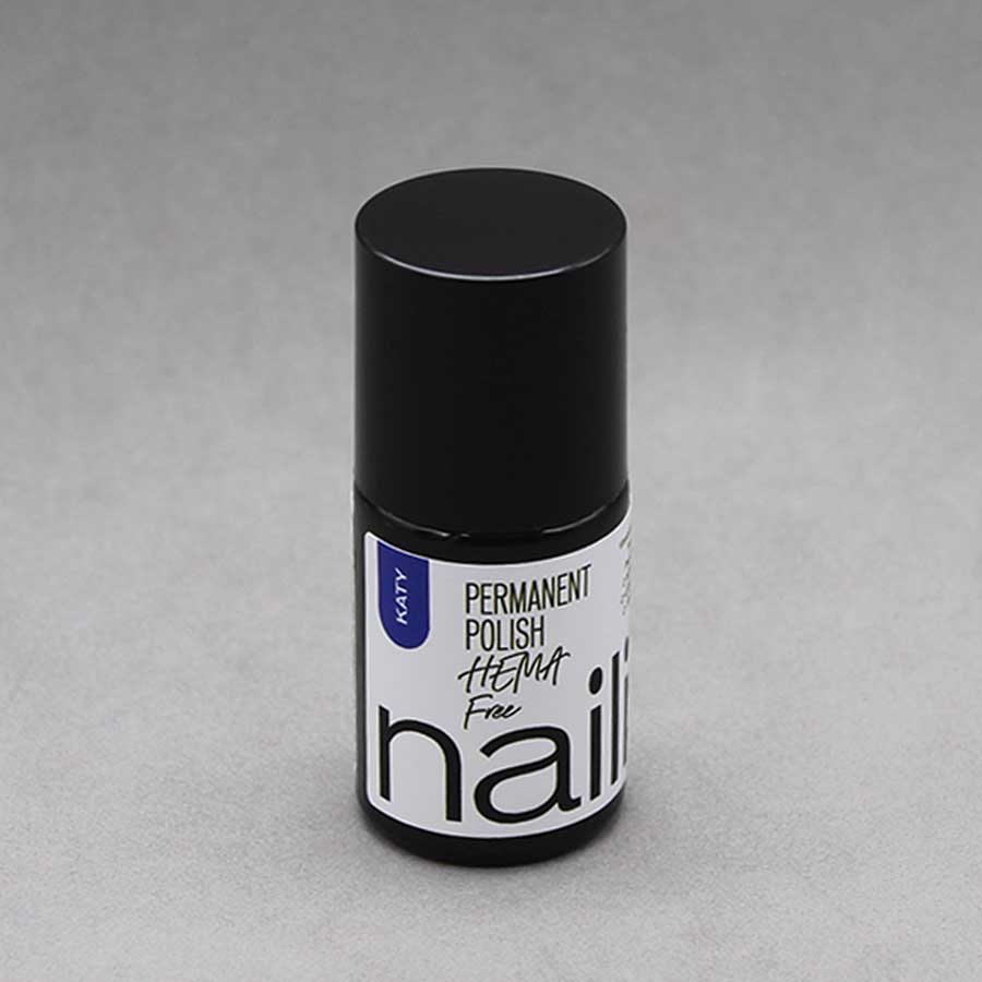 esmalte semipermanente Hema Free Katy Nailistas Color azul