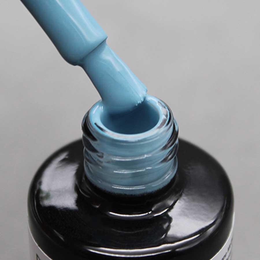 esmalte semipermanente azul pastel Nelly de Nailistas