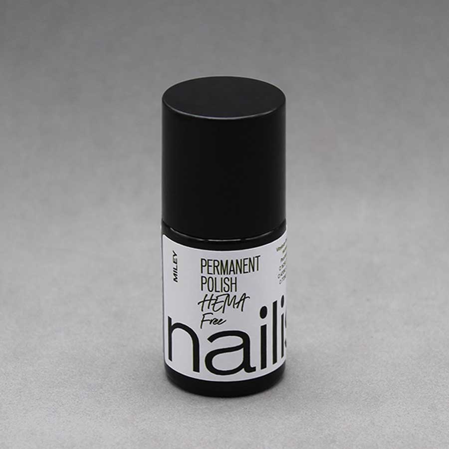 esmalte semipermanente HEMA Free manicura francesa blanco roto