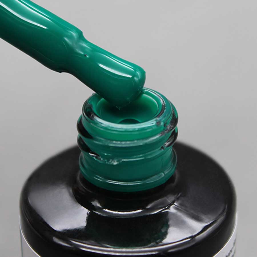 esmalte semipermanente color verde Demi de Nailistas