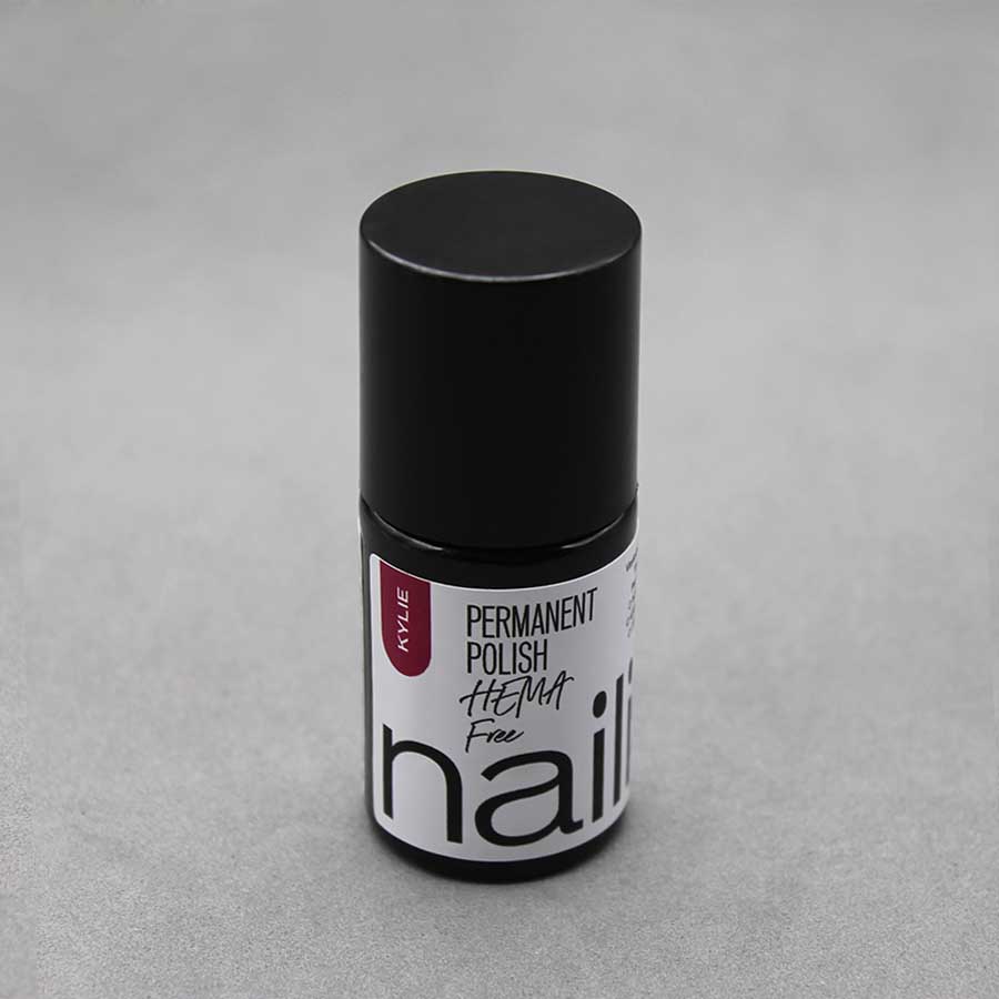 esmalte semipermanente color vino Kylie de Nailistas