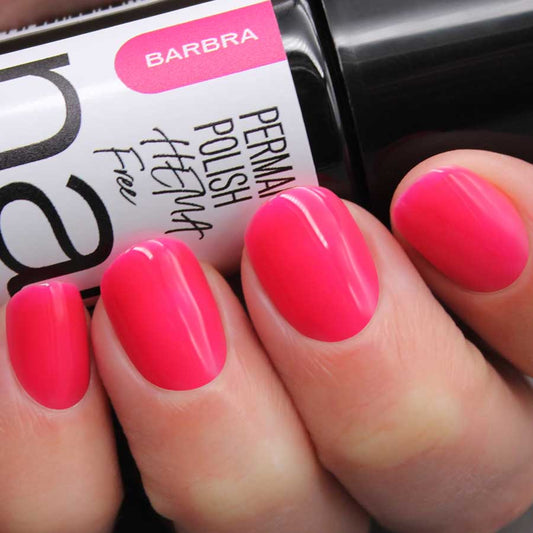 esmalte semipermanente color fucsia magenta de Nailistas