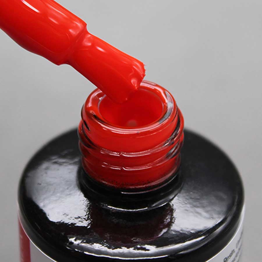 esmalte semipermanente color rojo Escarlata de Nailistas