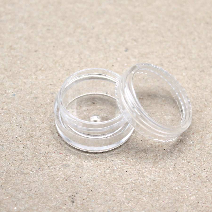 frasco redondo metacrilato tapa rosca