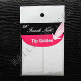 guias para uñas manicura nail vinyls