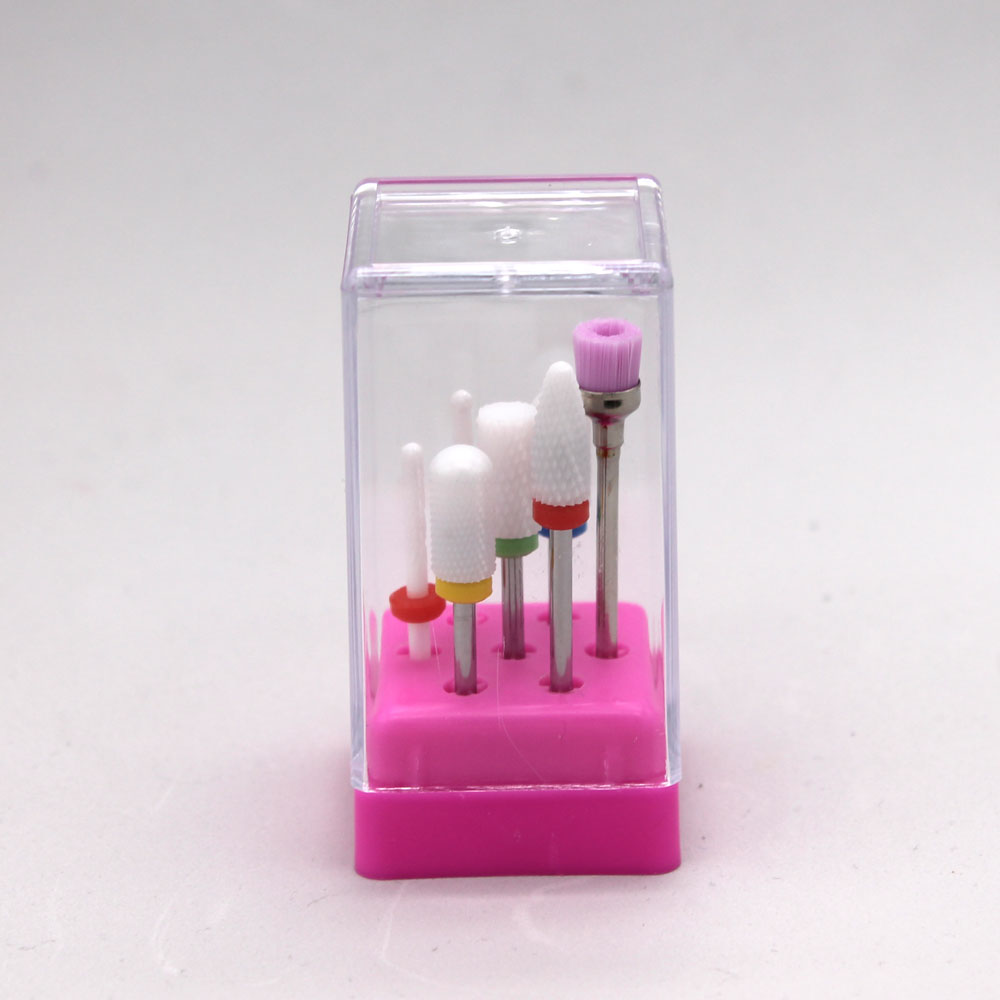 kit fresas de cerámica para uñas