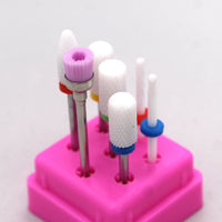 kit fresas de cerámica para uñas