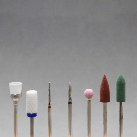 kit fresas torno uñas manicura rusa