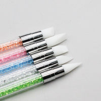 pinceles silicona manicura uñas