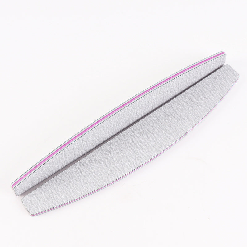 lima de uñas media luna 100 180 profesional