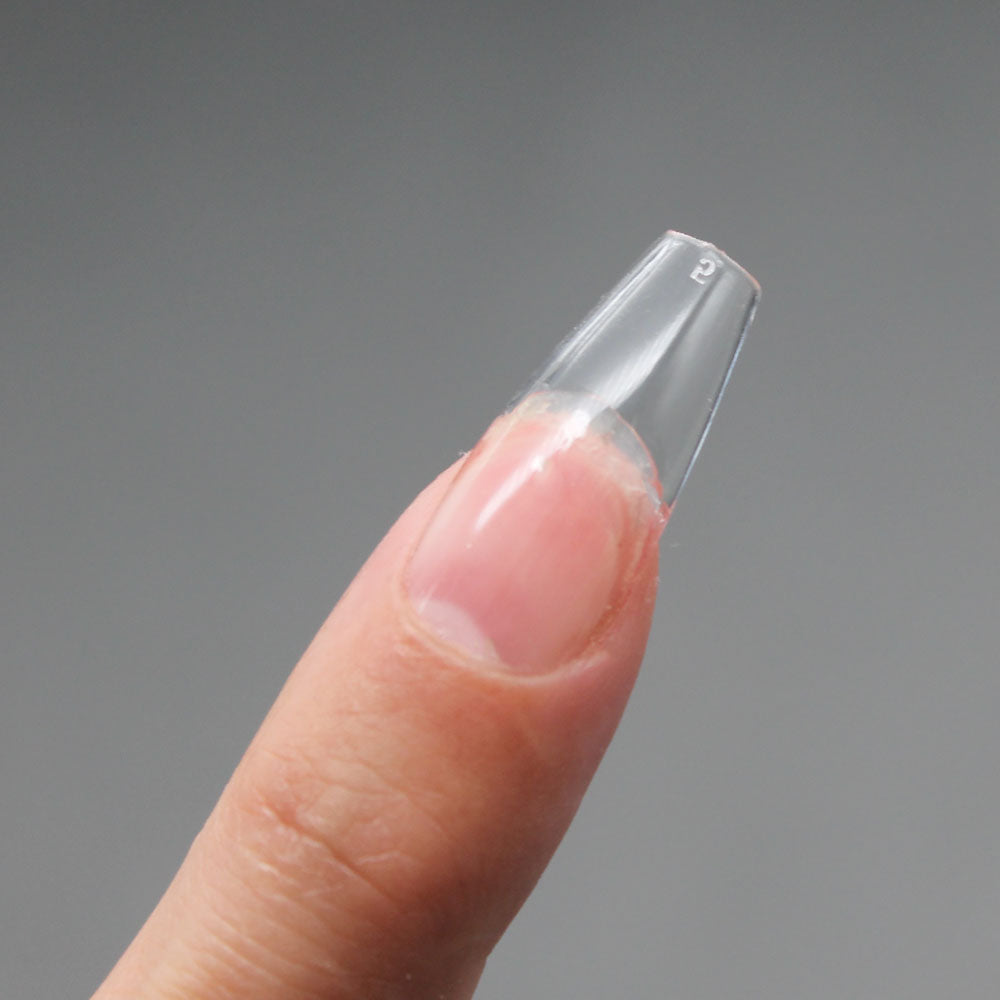 tips de soft gel X medium coffin