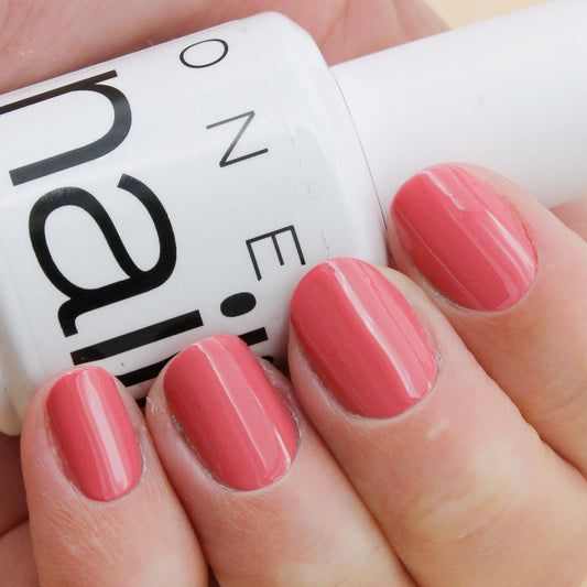 esmalte permanente one step un solo paso rosa tierra