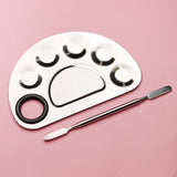 paleta pequeña para pintura acrilica y nail art