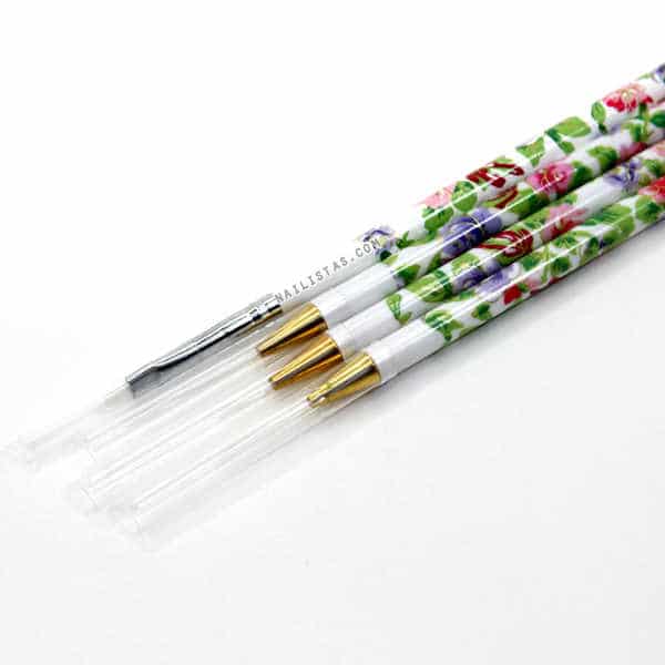 pinceles de nail art para decoracion de uñas