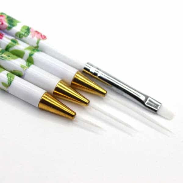 pinceles de nail art para la decoración de uñas