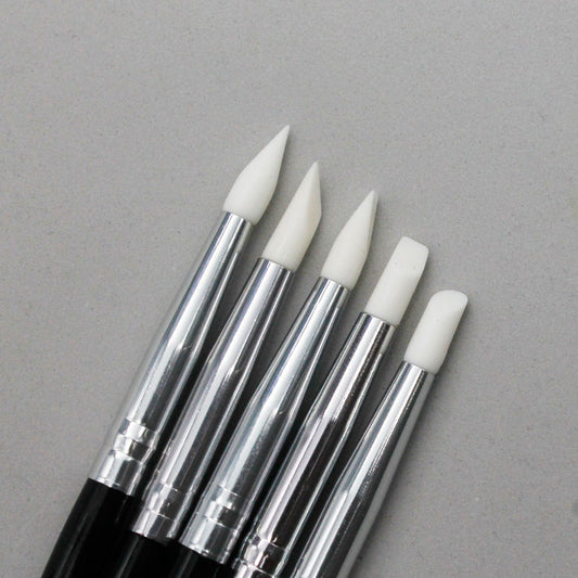 pinceles silicona manicura uñas