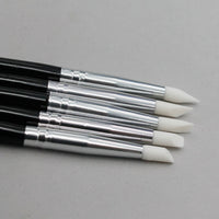 pinceles silicona manicura uñas