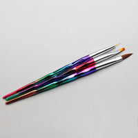 pinceles nail art manicura uñas