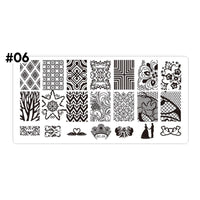 stamping plate uñas
