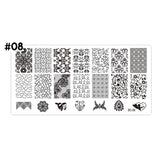 stamping plate uñas