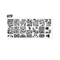 stamping plate uñas