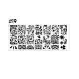 stamping plate uñas